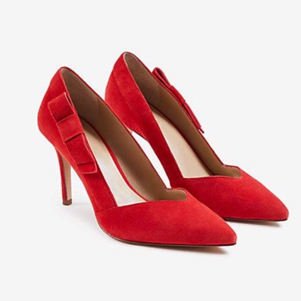 NIB Ann Taylor Kayla Side Bow Heels